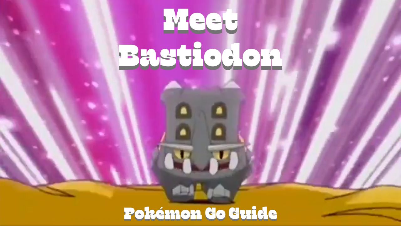 Meet Bastiodon – The Love Child of Rock and Steel Type Pokémon (Pokémon Go Guide) cover