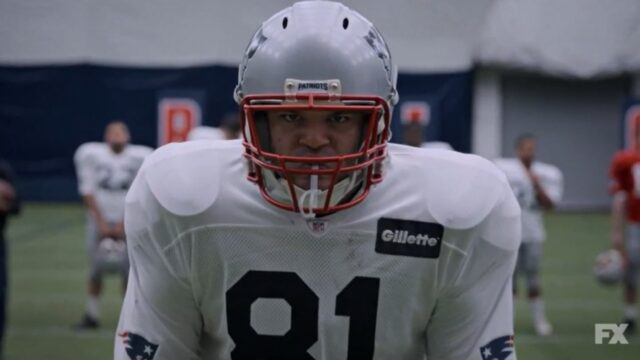 Aaron Hernandez in American Sports Story