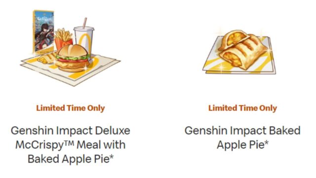 Genshin Impact Meals