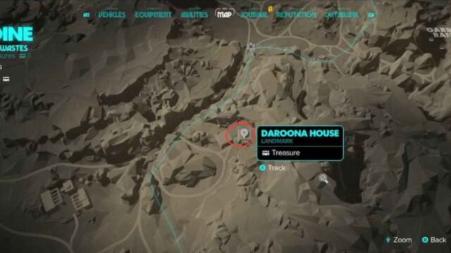 Daroona House Map