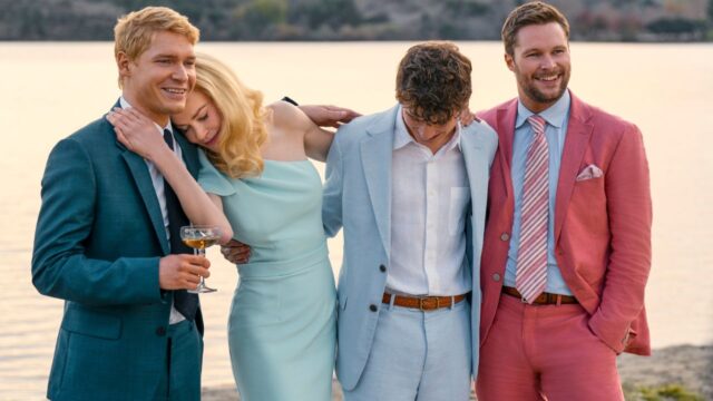 Nicole Kidman, Jack Reynor, Billy Howle, and Sam Nivola in The Perfect Couple (2024)