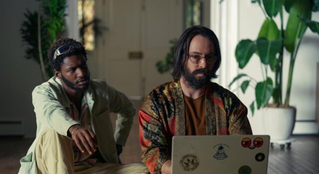 Martin Starr and Jay Will in Tulsa King