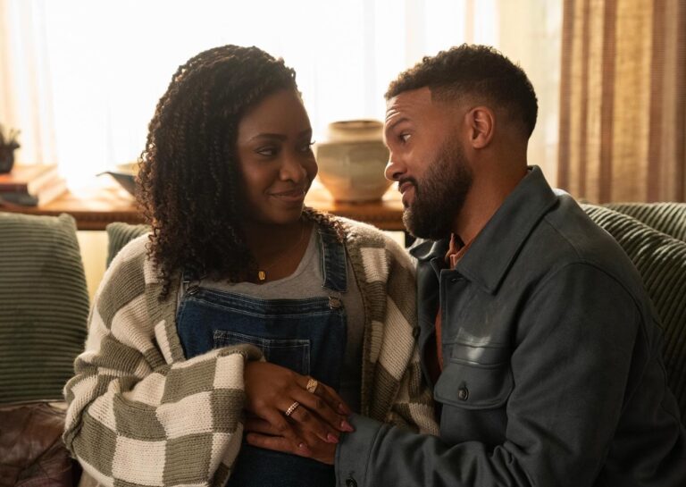 O-T Fagbenle and Teyonah Parris in No Good Deed