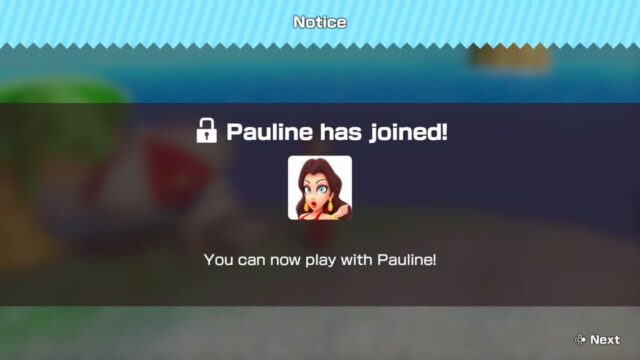 Pauline has joined your roster