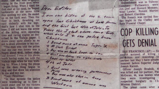 This is The Zodiac Speaking: The Zodiac Killer's Albany Letter Explained