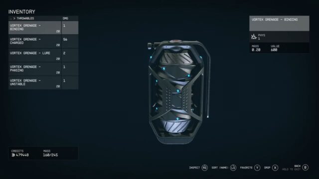 Unlocking Vortex Grenades