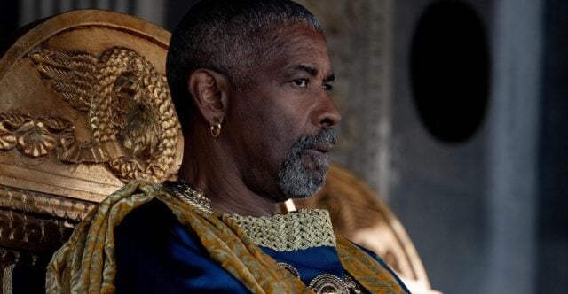 Denzel Washington in Gladiator II