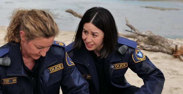 Kate Box and Nina Oyama in Deadloch