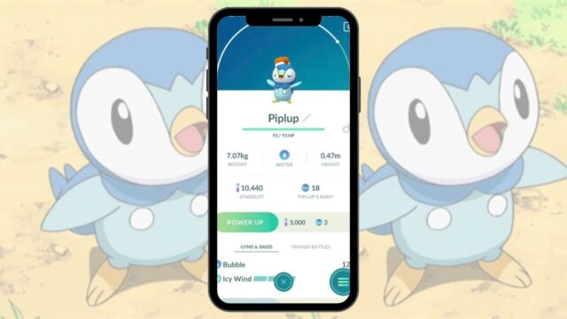 Piplup Evolution in Pokemon GO