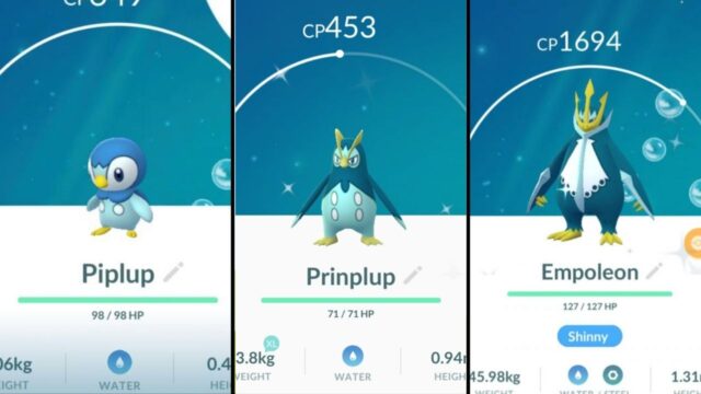 How to evolve Piplup in Pokemon GO? Evolution Guide