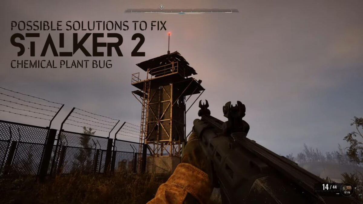 Possible Solutions to fix STALKER 2 Chemical Plant Bug