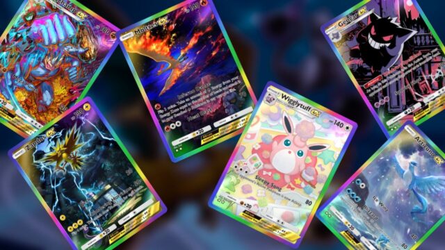 Rainbow Full Art EX Cards