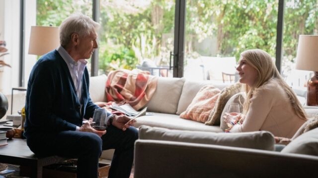 Harrison Ford and Lily Rabe in Shrinking