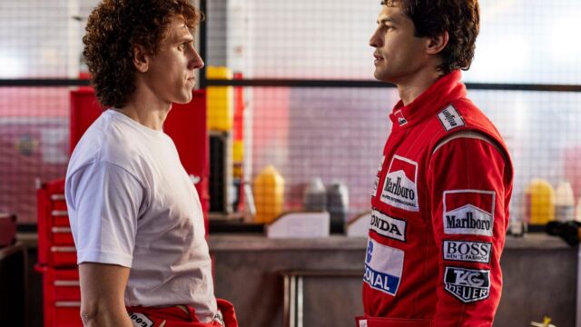 Matt Mella and Gabriel Leone in Senna (2024)