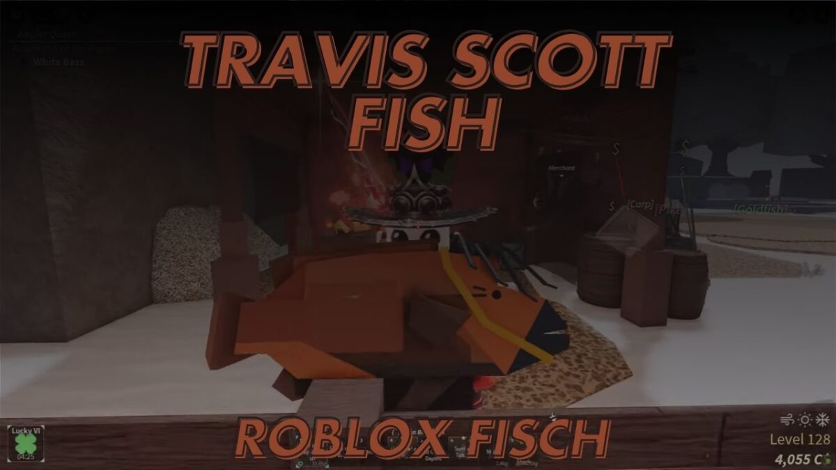 Travis Scott Fish in Roblox Fisch