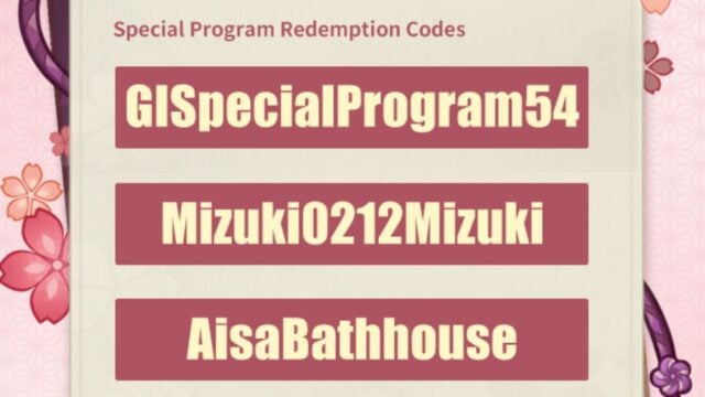 5.4 Livestream Redemption Codes