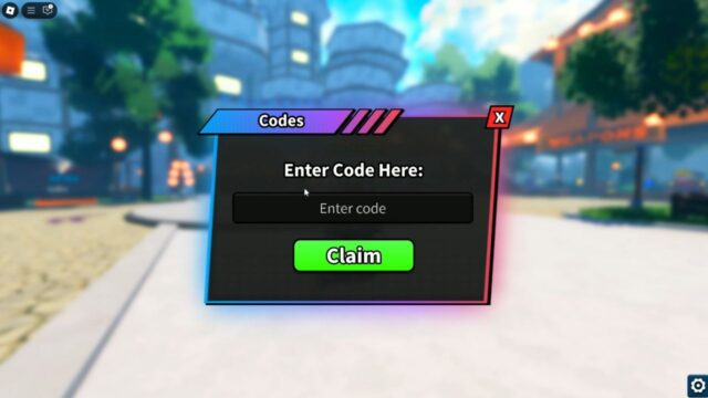 Codes tab