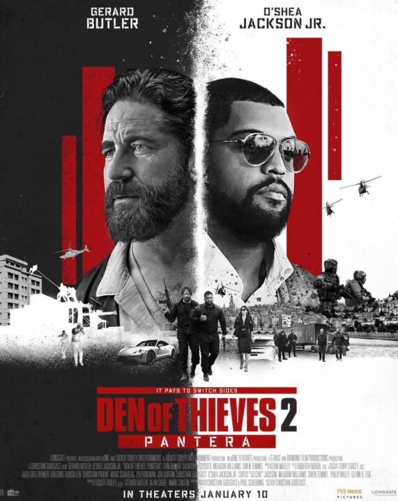 Gerard Butler and O'Shea Jackson Jr. in Den of Thieves - Pantera