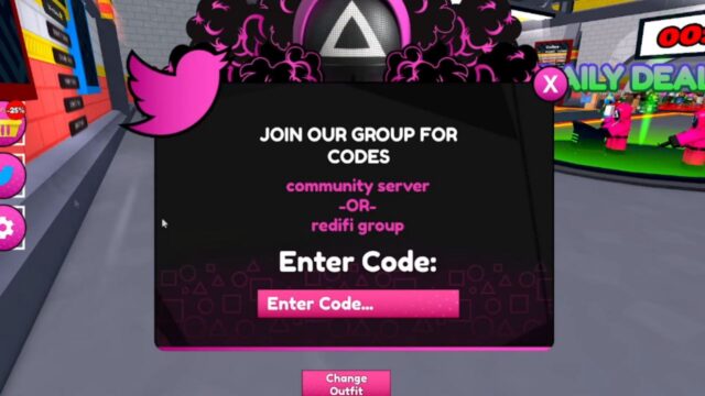 How to redeem codes in Squid Game X?