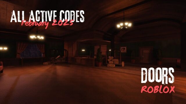 All Active Codes for Roblox DOORS in February 2025